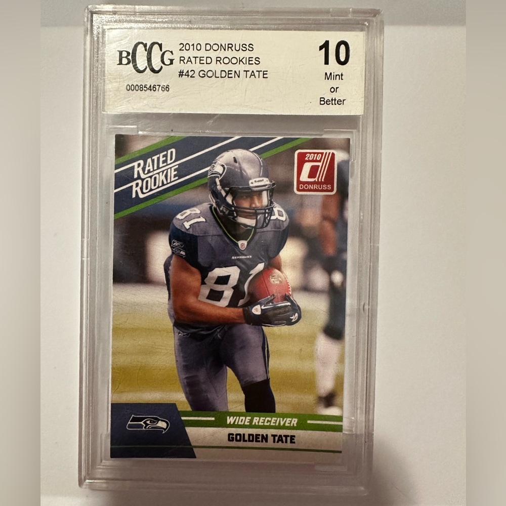PSA 10 Golden Tate 2010 Rated Rookie